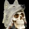 Totenkopf - Indianer Mit Wolfskopf