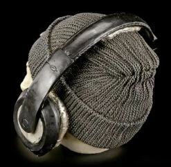 Totenkopf Mit Kopfhörern - Dead Beat - Grau -FIGUREN Verkäufe Totenkopf Kopfhoerer Dead Beat 3 1280x1280