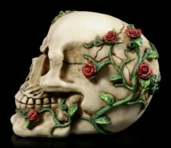 Totenkopf Mit Rosen - Rose From Beyond -FIGUREN Verkäufe Totenkopf Mit Rosen Rose From Beyond 2 1280x1280