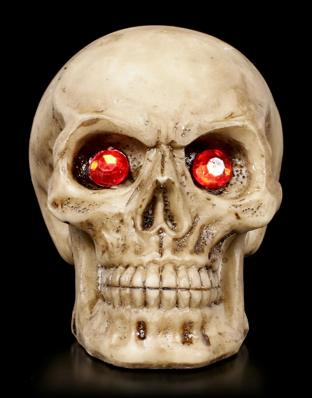 Totenkopf Mit Roten Augen 4 Totenkopf Mit Roten Augen – Bild 2