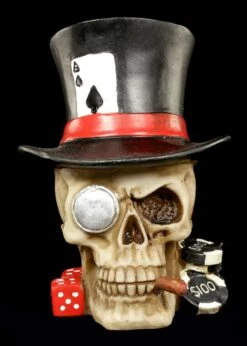 Totenkopf - Poker Face -FIGUREN Verkäufe Totenkopf Poker Face 1 1280x1280