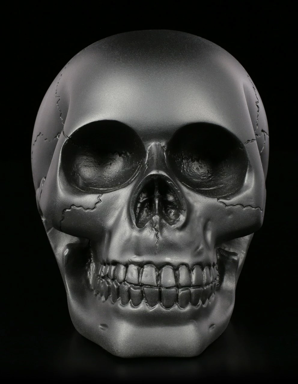 Totenkopf - Schwarz Matt 4 Totenkopf - Schwarz Matt – Bild 2