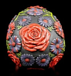 NEMESIS NOW Mexikanischer Totenkopf - Sugar Blooms -FIGUREN Verkäufe Totenkopf Sugar Blooms 3 1280x1280