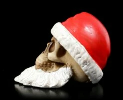 Totenkopf - Weihnachtsmann Mit Bart - Klein -FIGUREN Verkäufe Totenkopf Weihnachtsmann Mit Bart Klein 2 1280x1280