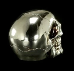 Totenkopf - Silberfarben Glänzend -FIGUREN Verkäufe Totenkopf menschlich silber 6 1280x1280