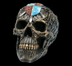 Totenkopf Mit Schwertern - Battle Skull -FIGUREN Verkäufe Totenkopf mit Schwertern Battle Skull 2 1280x1280