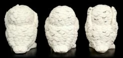 Figur - Drei Weise Schnee-Eulen 12 Figur - Drei Weise Schnee-Eulen -FIGUREN Verkäufe Weisse Eulen Nichts Boeses 357e245c8f0ab2 1280x1280