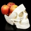 Weiße Totenkopf Schale