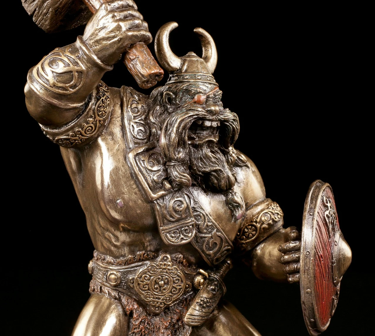 Wikinger Figur Mit Hammer 7 Wikinger Figur Mit Hammer – Bild 5