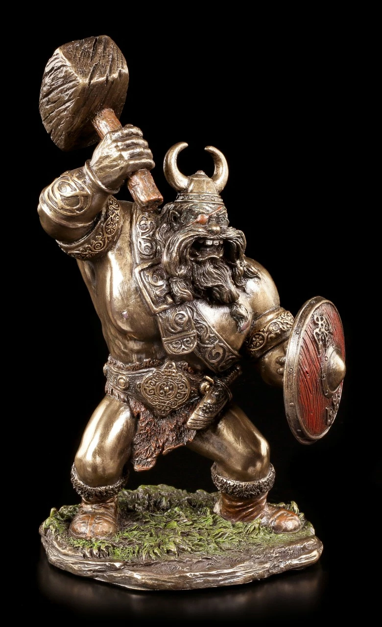 Wikinger Figur Mit Hammer 3 Wikinger Figur Mit Hammer