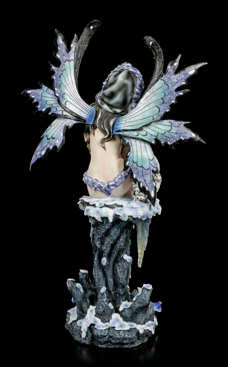 Winter Elfen Figur - Ciana Mit Schnee Eule 5 Winter Elfen Figur - Ciana Mit Schnee Eule – Bild 3
