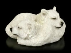 Wolf Figur - Junge Polarwölfe