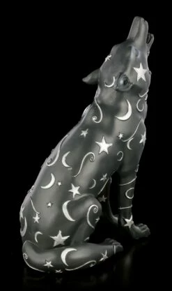 NEMESIS NOW Wolf Figur Mit Mond Und Sternen - Lupus -FIGUREN Verkäufe Wolf Figur Mit Mond Und Sternen Lupus 4 1280x1280