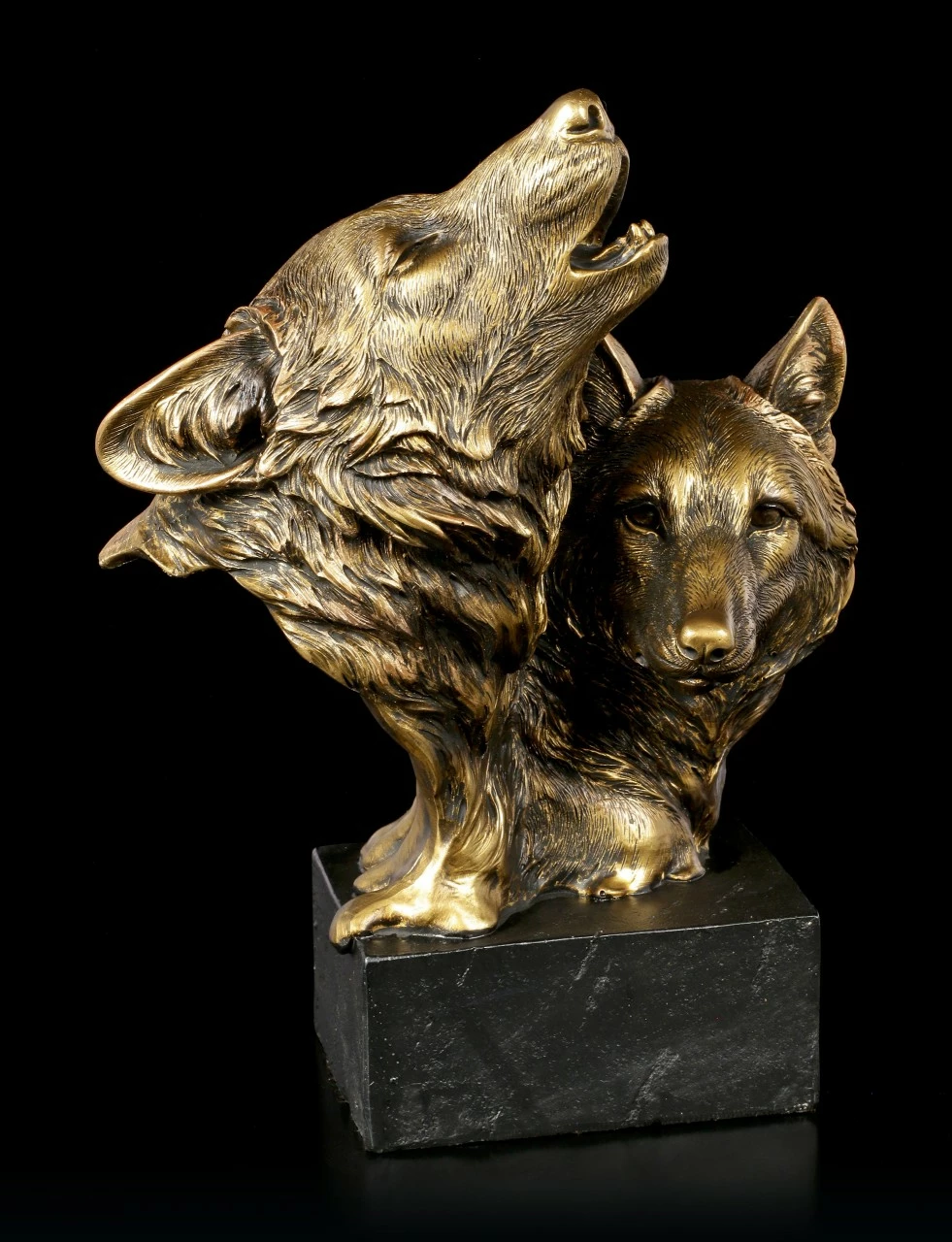 Wolfsköpfe Auf Monolith - Song Of The Wild 5 Wolfsköpfe Auf Monolith - Song Of The Wild – Bild 3