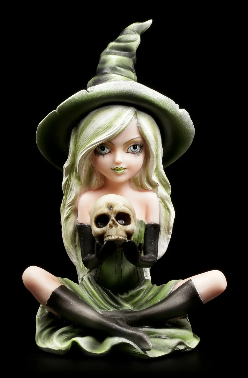 Hexen Figur - Prinzessin Zelda Mit Totenkopf 4 Hexen Figur - Prinzessin Zelda Mit Totenkopf – Bild 2