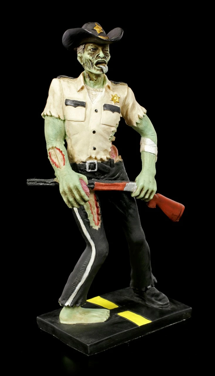 Zombie Figur - Sheriff Mit Gewehr 4 Zombie Figur - Sheriff Mit Gewehr – Bild 2