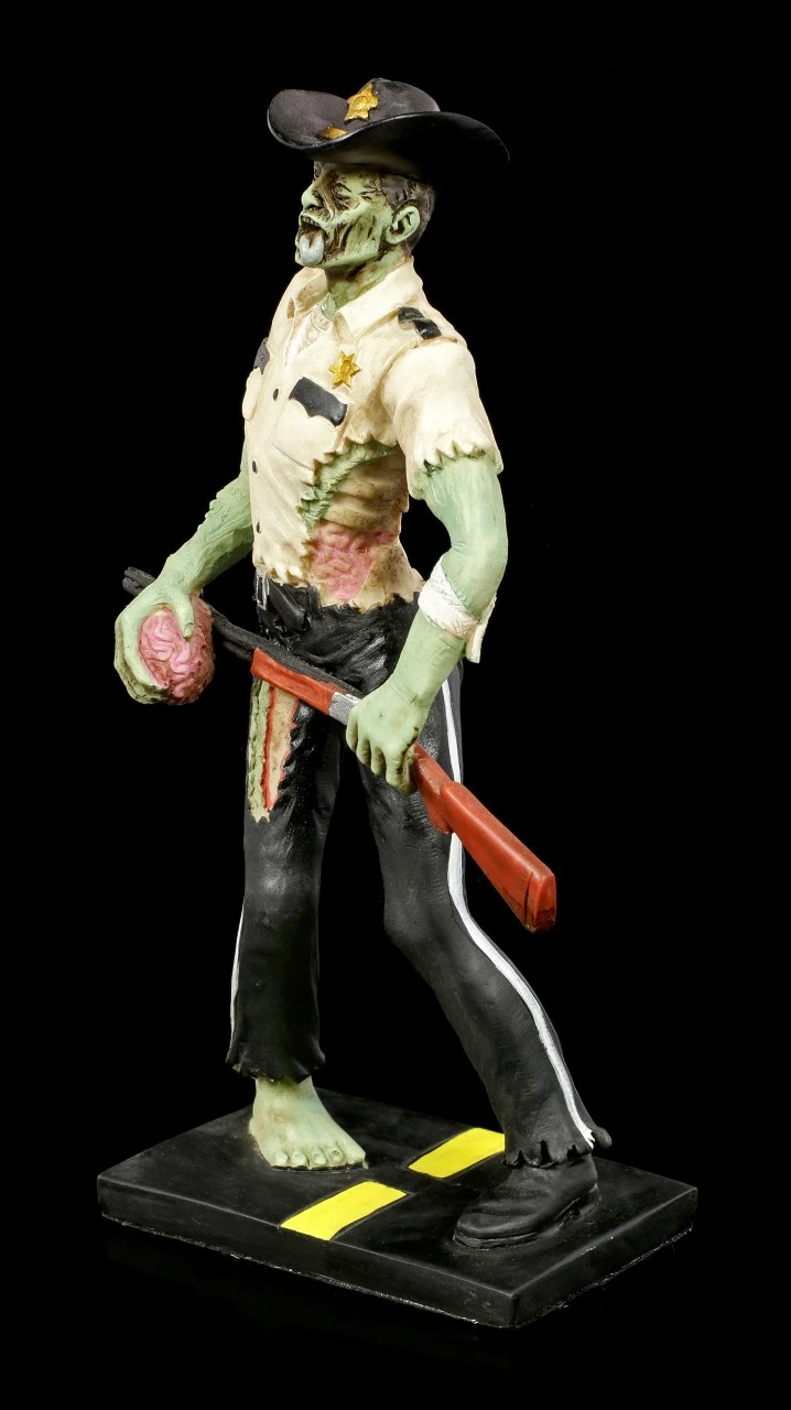 Zombie Figur - Sheriff Mit Gewehr 5 Zombie Figur - Sheriff Mit Gewehr – Bild 3