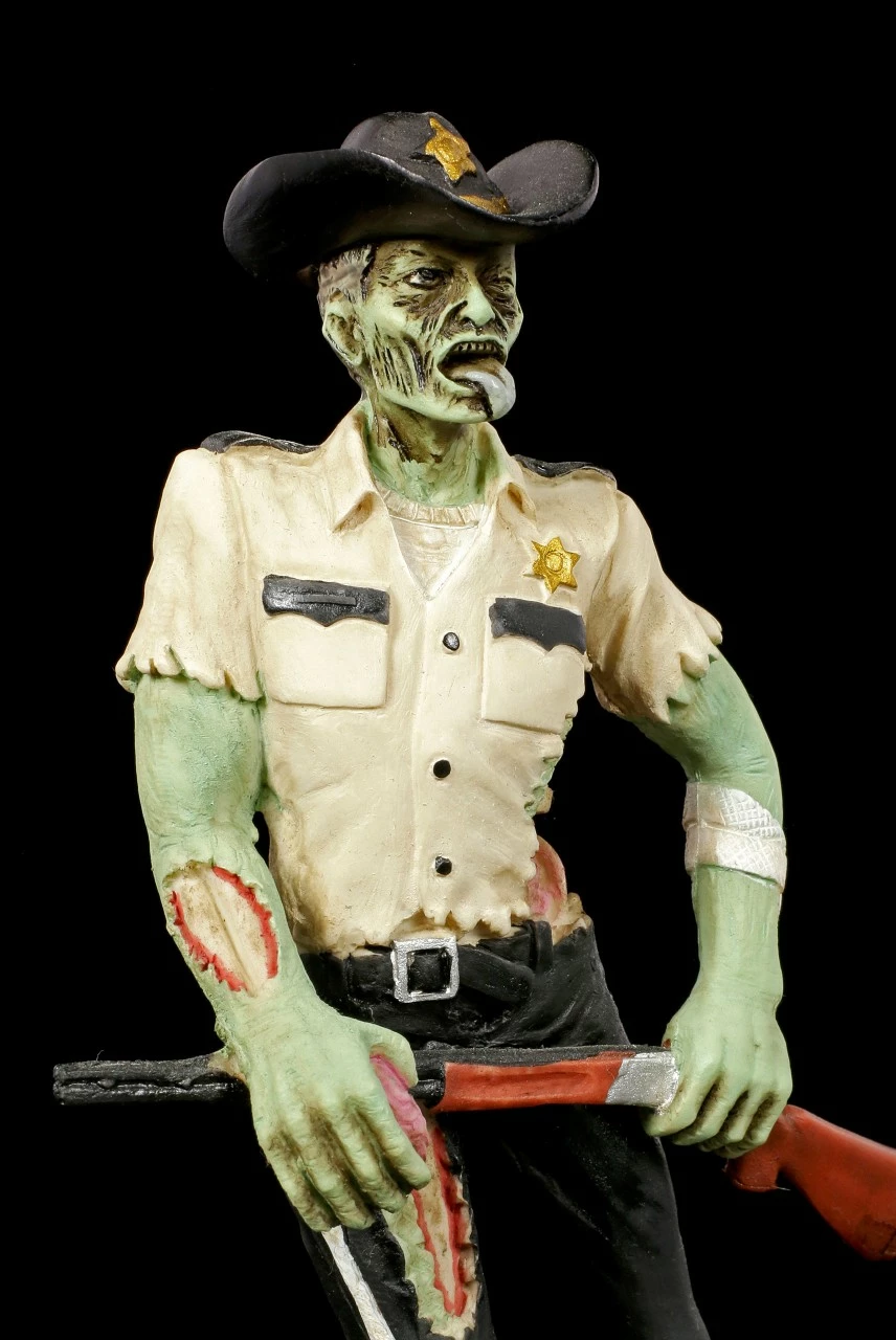 Zombie Figur - Sheriff Mit Gewehr 8 Zombie Figur - Sheriff Mit Gewehr – Bild 6
