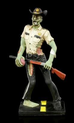 Zombie Figur - Sheriff Mit Gewehr