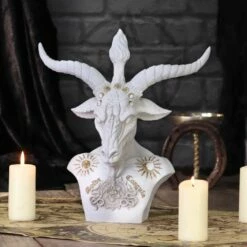 NEMESIS NOW Große Baphomet Büste Weiß -FIGUREN Verkäufe b5780u1 7 1280x1280
